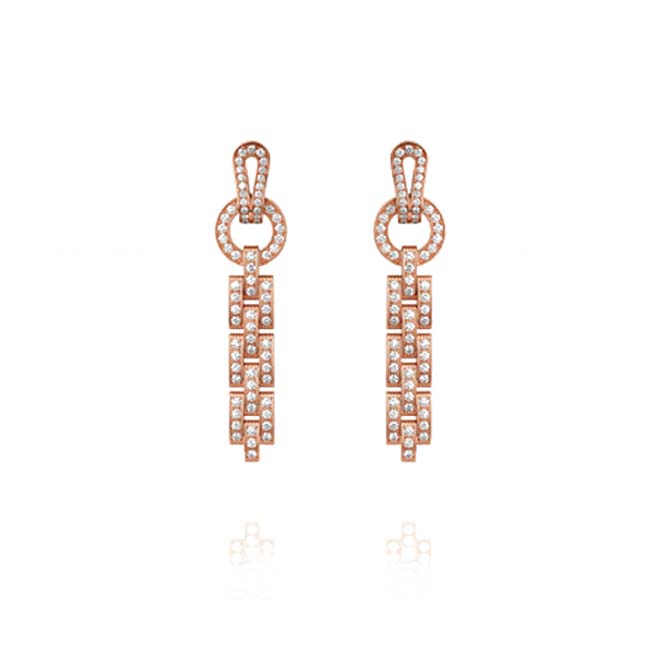 CARTIER AGRAFE EARRINGS	N8515186