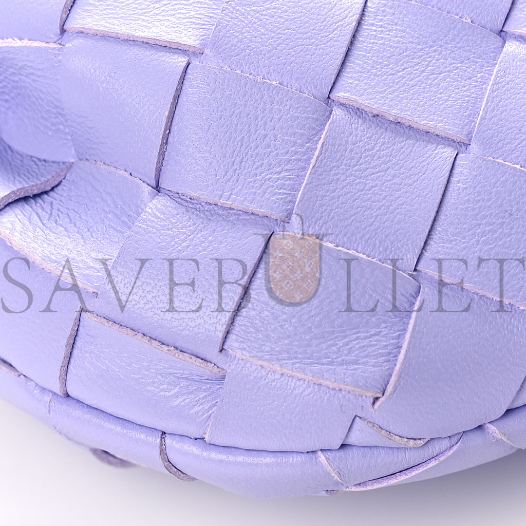 BOTTEGA VENETA NAPPA INTRECCIATO CANDY JODIE WISTERIA (18*12*8cm)