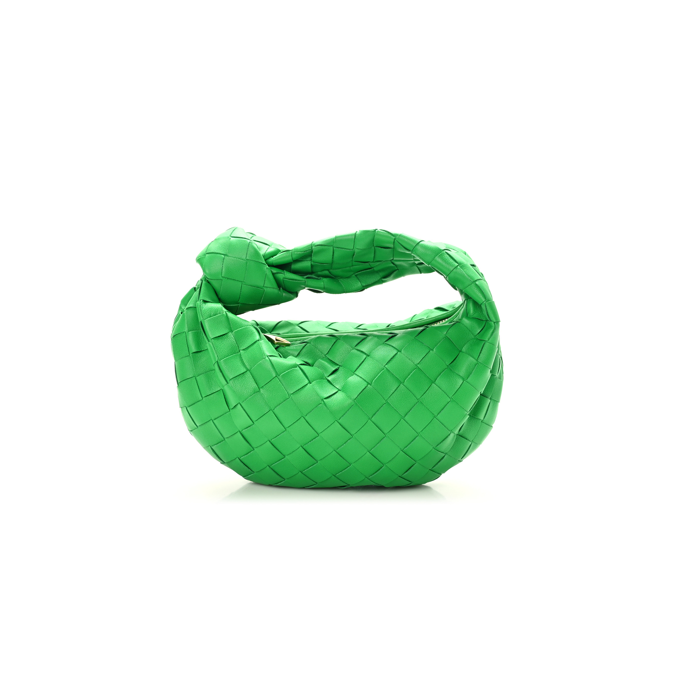 BOTTEGA VENETA NAPPA INTRECCIATO MINI JODIE PARAKEET (25*17*8cm)