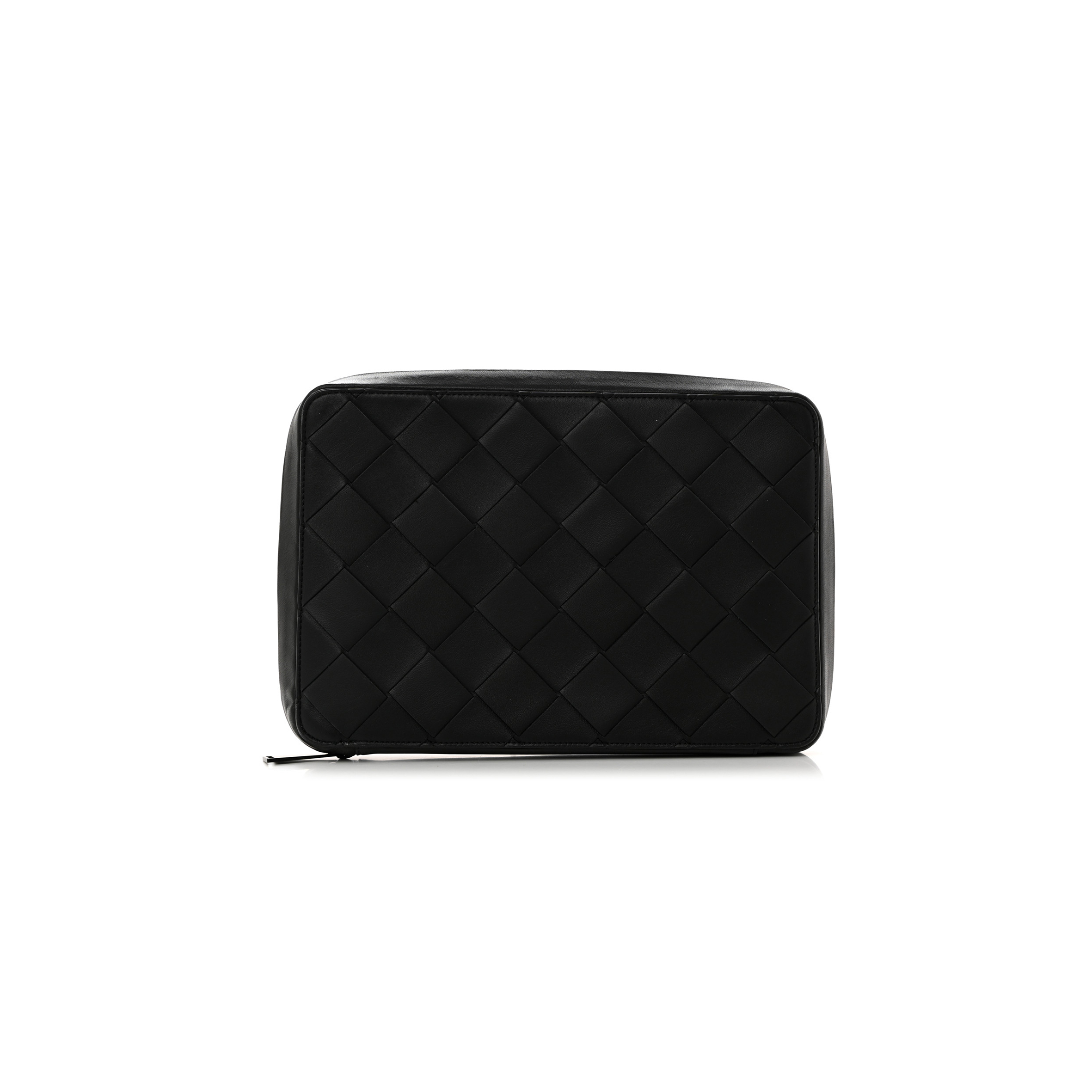 BOTTEGA VENETA NAPPA INTRECCIATO ORGANIZER CASE BLACK (28*19*4cm)