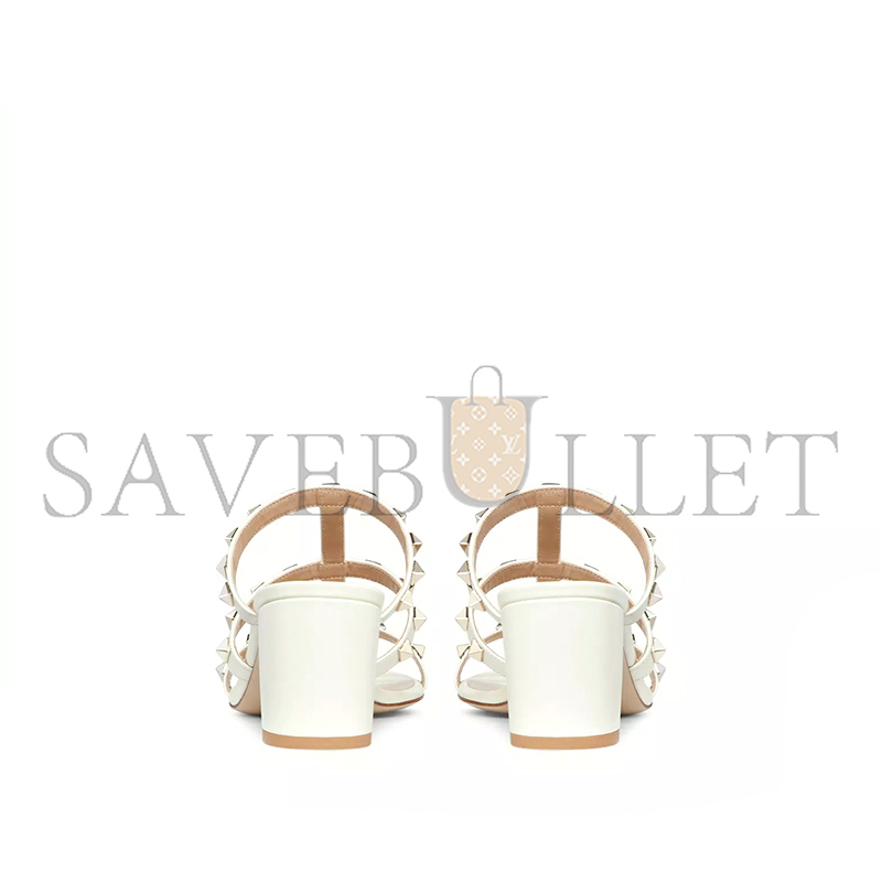 VALENTINO ROCKSTUD CALFSKIN LEATHER SLIDE SANDAL 60 MM 5W2S0C47VOD_I16 VALENTINO ROCKSTUD CALFSKIN LEATHER SLIDE SANDAL 60 MM 5W2S0C47VOD_I16