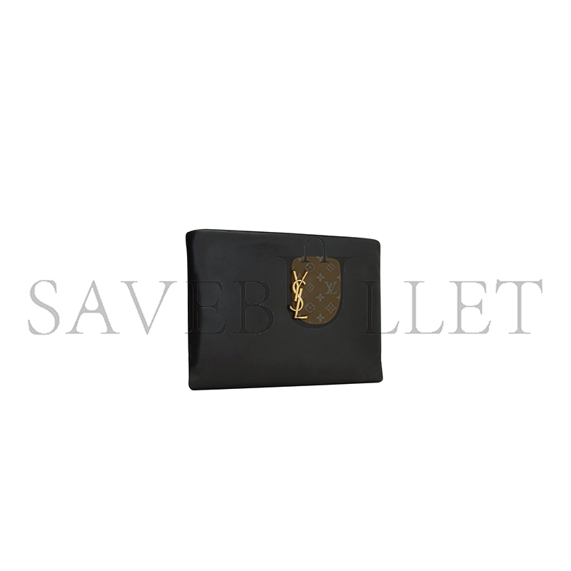 YSL CALYPSO SMALL POUCH IN LAMBSKIN 765025AACX71000 (23*16*3cm)