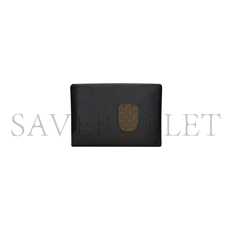 YSL CALYPSO SMALL POUCH IN LAMBSKIN 765025AACX71000 (23*16*3cm)