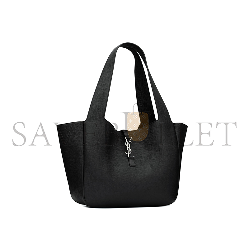 YSL LE 5 À 7 BEA IN GRAINED LEATHER 763435AAEQC1000 (50*28*18cm)