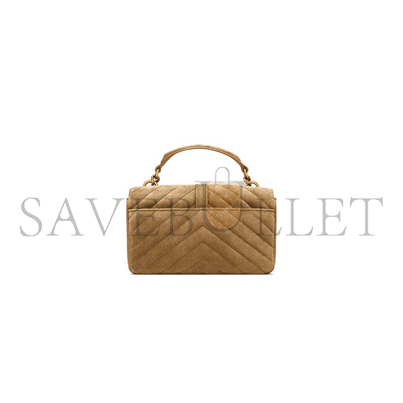 YSL COLLEGE MINI IN SUEDE 7794301U8273194 (20*13*3cm)