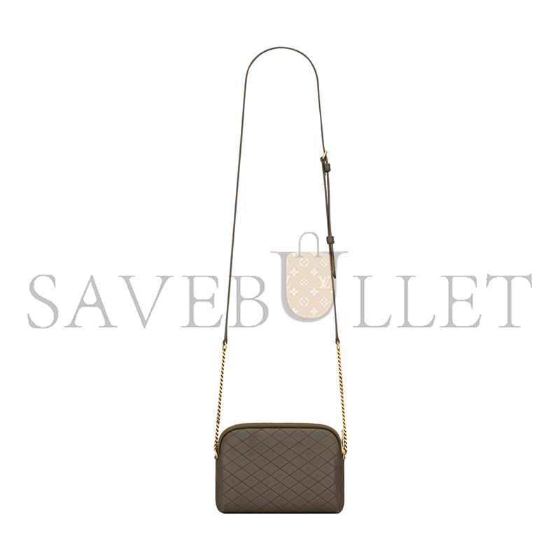 YSL GABY ZIPPERED POUCH IN LAMBSKIN 7336671EL073212 (18*13*3.5cm)