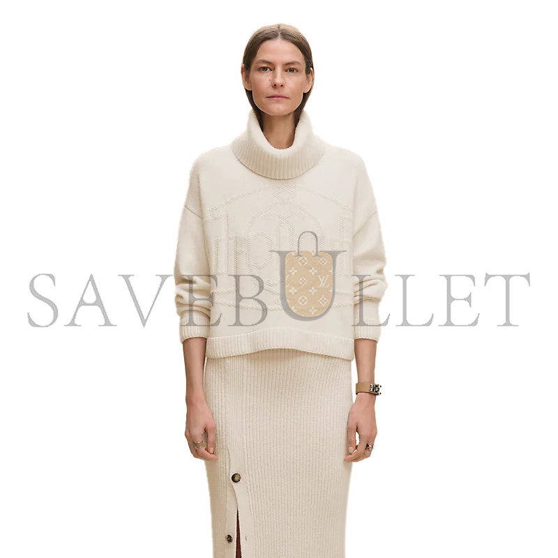 HERMES H LIFT LONG-SLEEVE SWEATER H5H2622D1A340