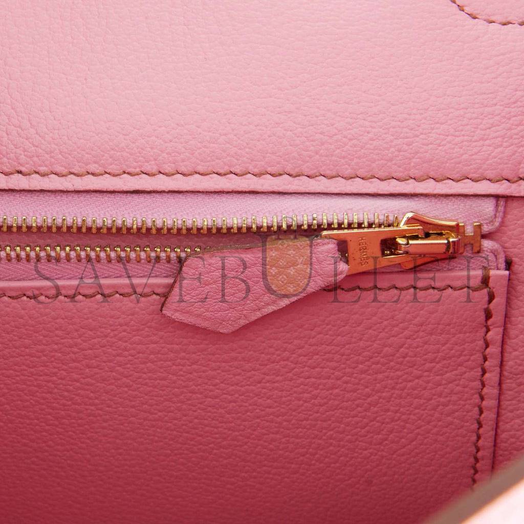 HERMES BIRKIN 35 BUBBLEGUM TOGO GOLD HARDWARE (35cm)