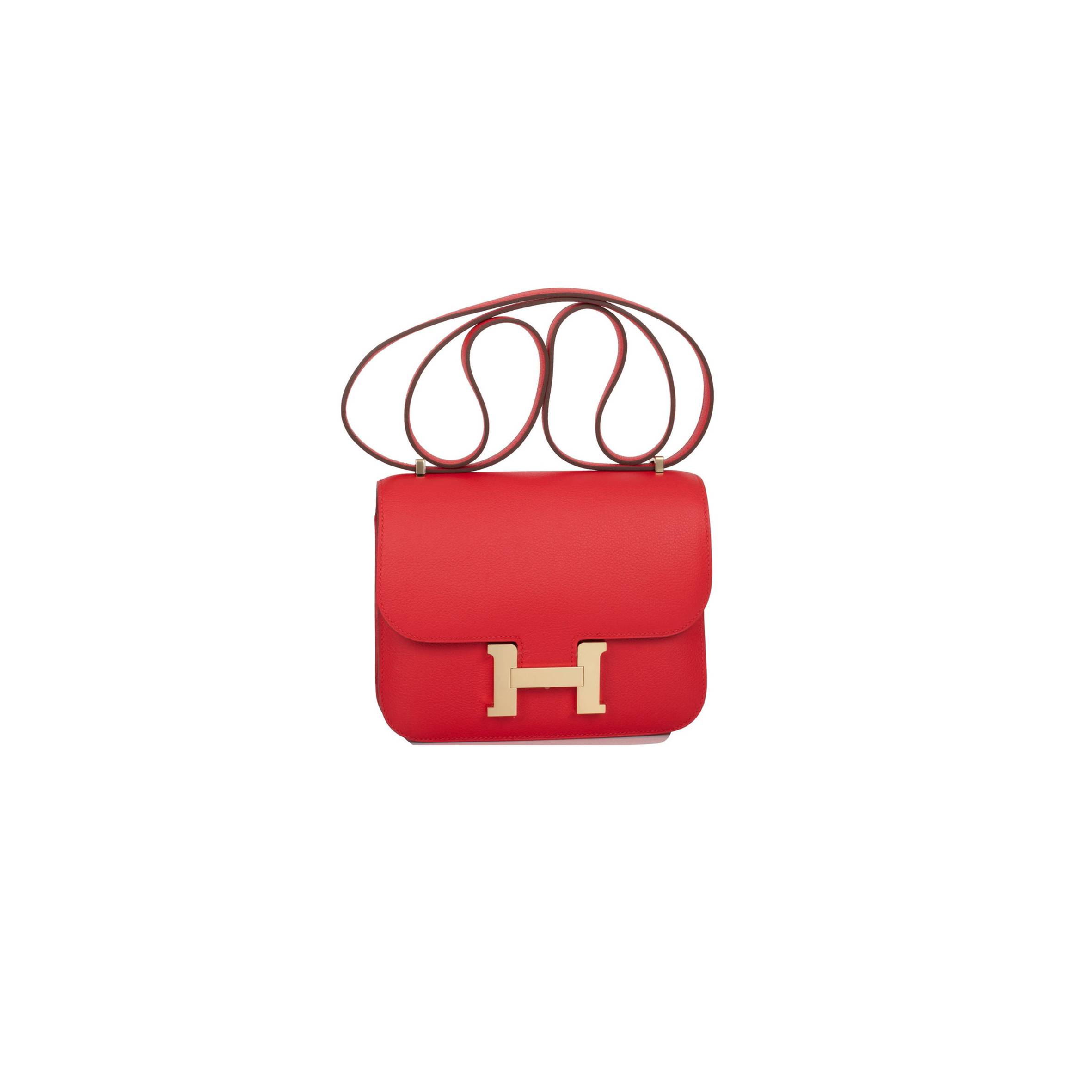 HERMES CONSTANCE 18 ROUGE DE COEUR VERSO EVERCOLOR PERMABRASS HARDWARE 39579900215390 (18cm)