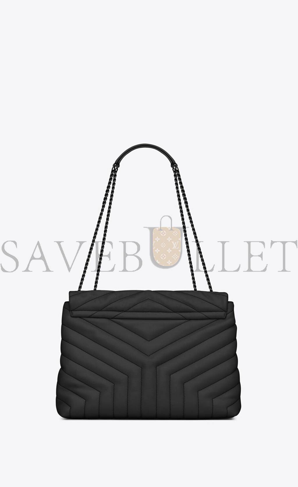 YSL LOULOU MEDIUM CHAIN BAG IN QUILTED LEATHER 574946DV7281000 (32*22*12cm)