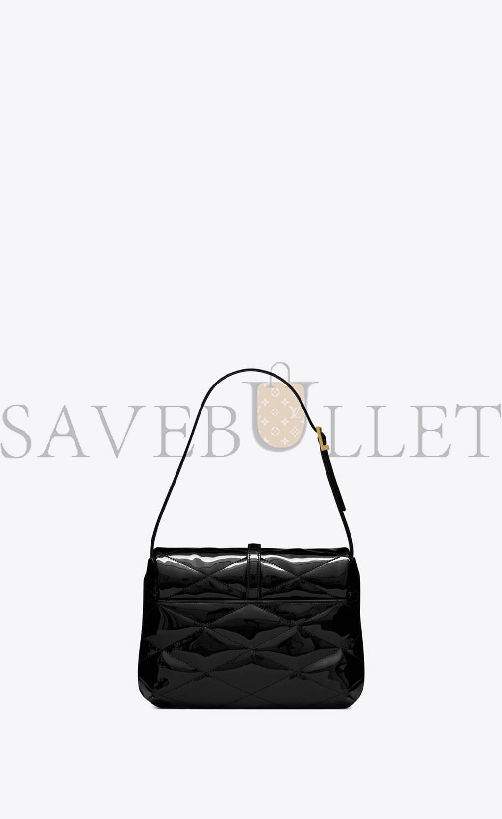 YSL LE 57 HOBO BAG IN QUILTED PATENT 6985672IU071000 (24*18*5.5cm)