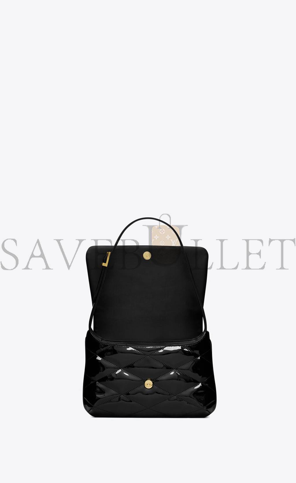 YSL LE 57 HOBO BAG IN QUILTED PATENT 6985672IU071000 (24*18*5.5cm)