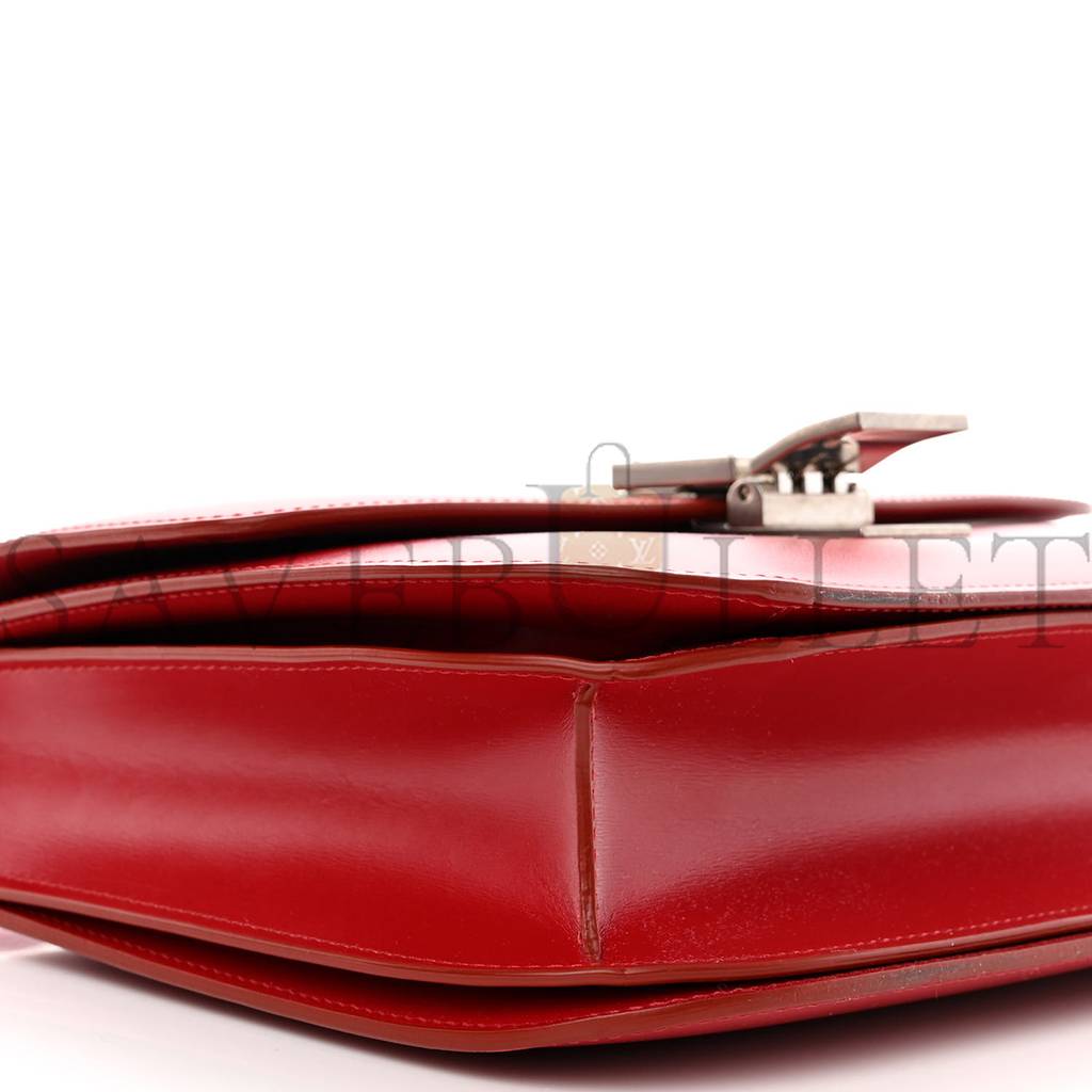 CELINE BOX CALFSKIN MEDIUM CLASSIC BOX FLAP BAG RED (23*18*6cm)