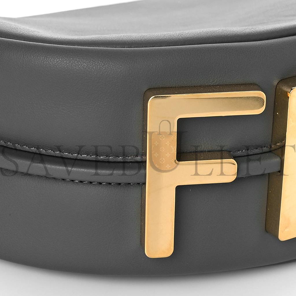 FENDI VITELLO GRACE MATTE SMALL FENDIGRAPHY HOBO BAG ANTHRACITE (27*17*9cm) FENDI VITELLO GRACE MATTE SMALL FENDIGRAPHY HOBO BAG ANTHRACITE (27*17*9cm)