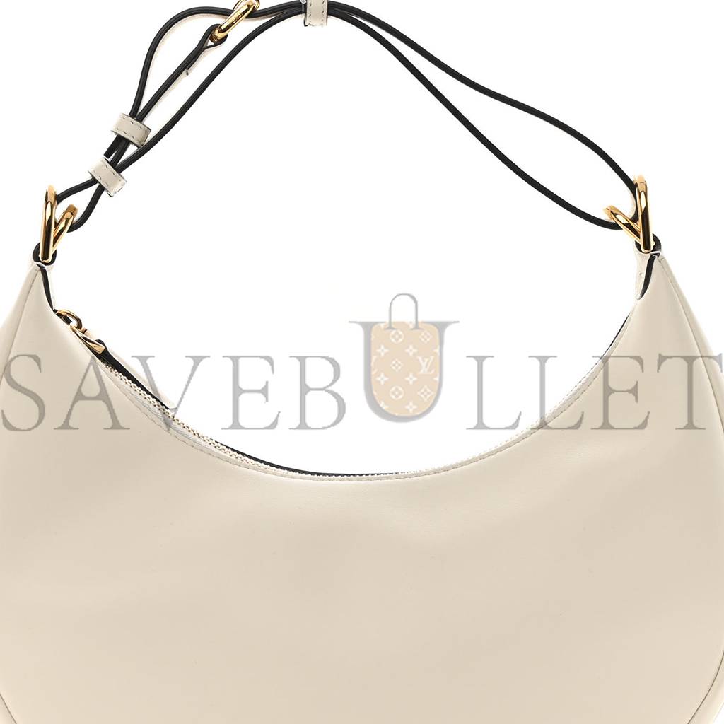 FENDI VITELLO GRACE MATTE SMALL FENDIGRAPHY HOBO BAG WHITE ICE (28*21*8cm) FENDI VITELLO GRACE MATTE SMALL FENDIGRAPHY HOBO BAG WHITE ICE (28*21*8cm)